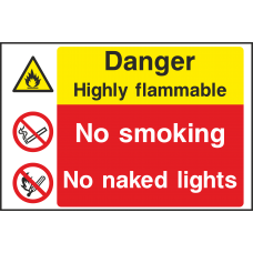 Danger Highly Flammable